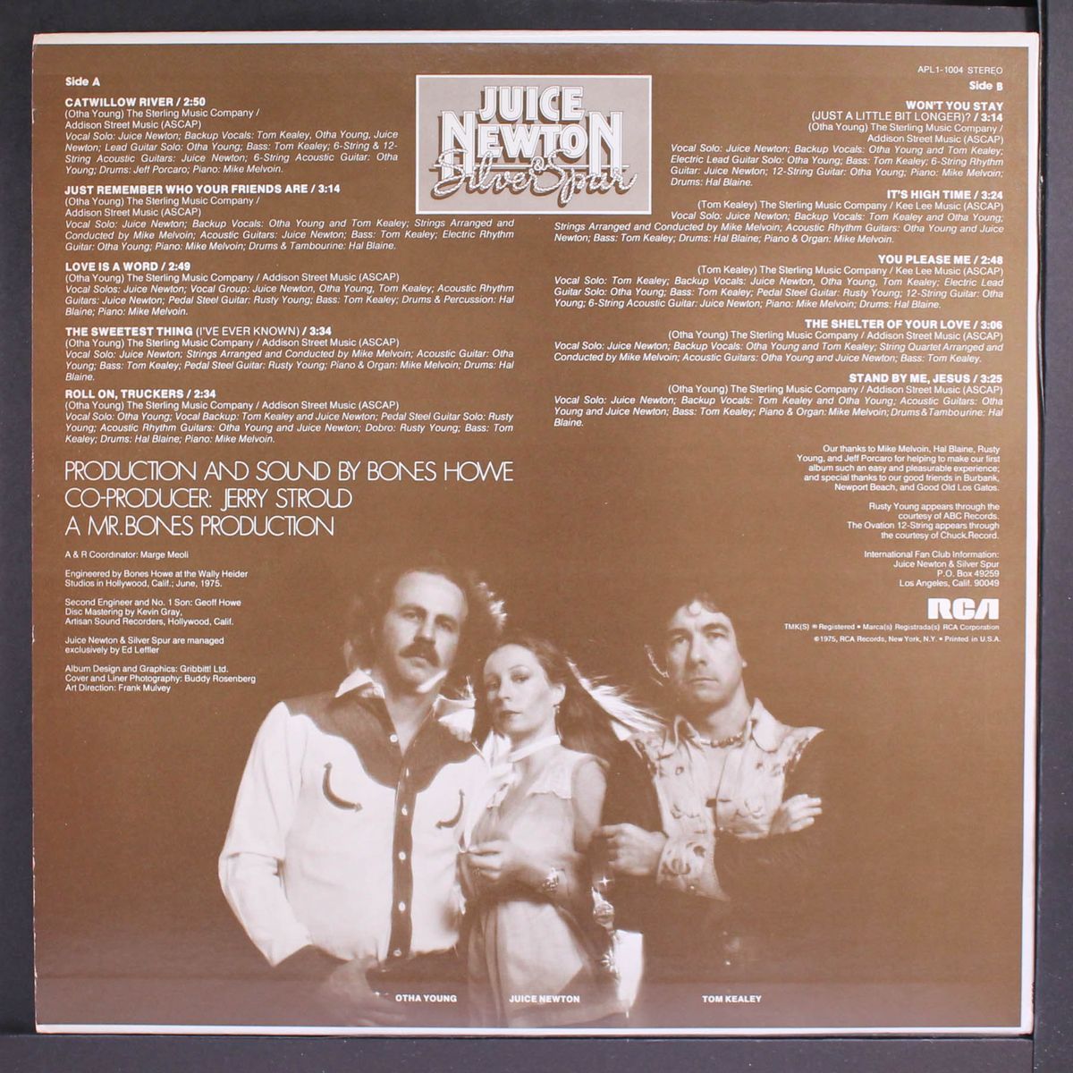 juice newton & silver spur by JUICE NEWTON & SILVER SPUR
