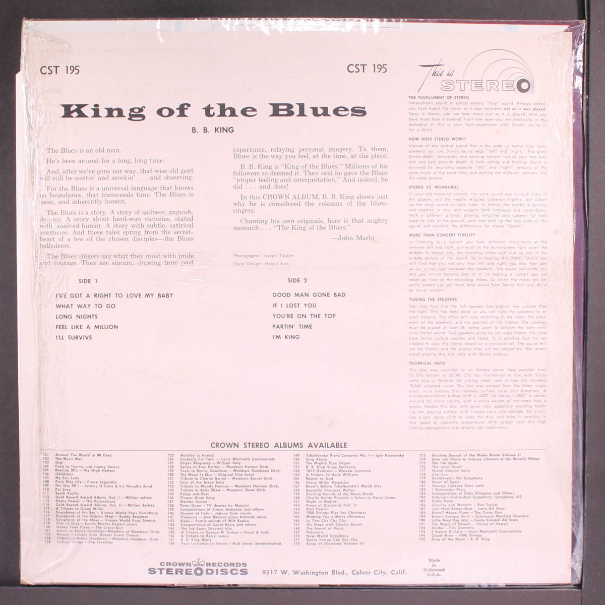 king of the blues by B.B. KING
