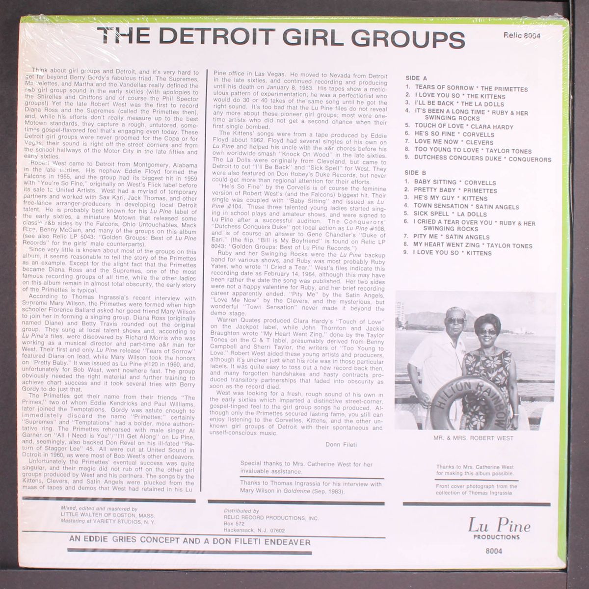 the detroit girl groups by VARIOUS