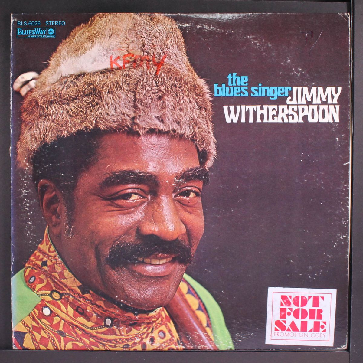 the blues singer by JIMMY WITHERSPOON