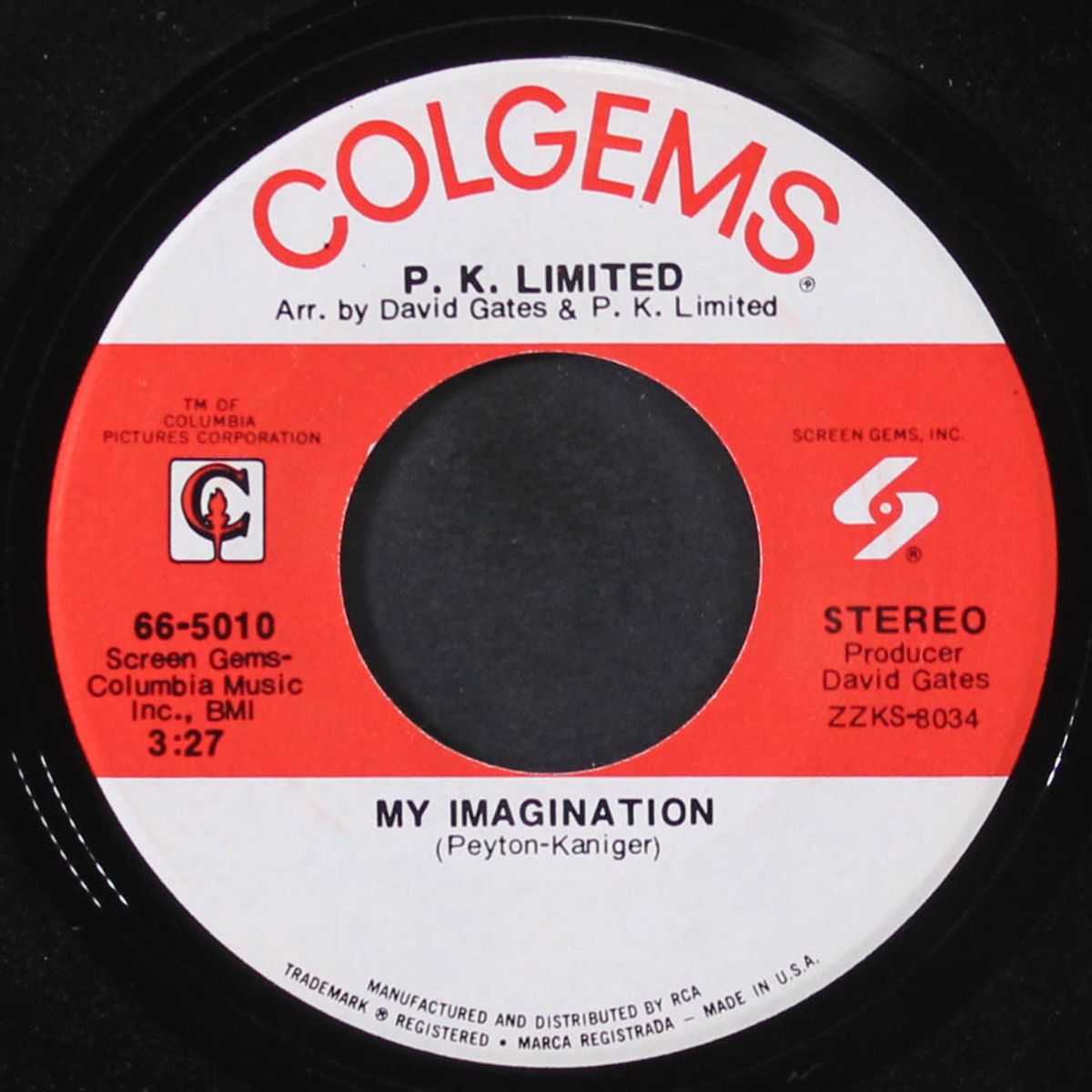ain't no way / my imagination by P.K. LIMITED