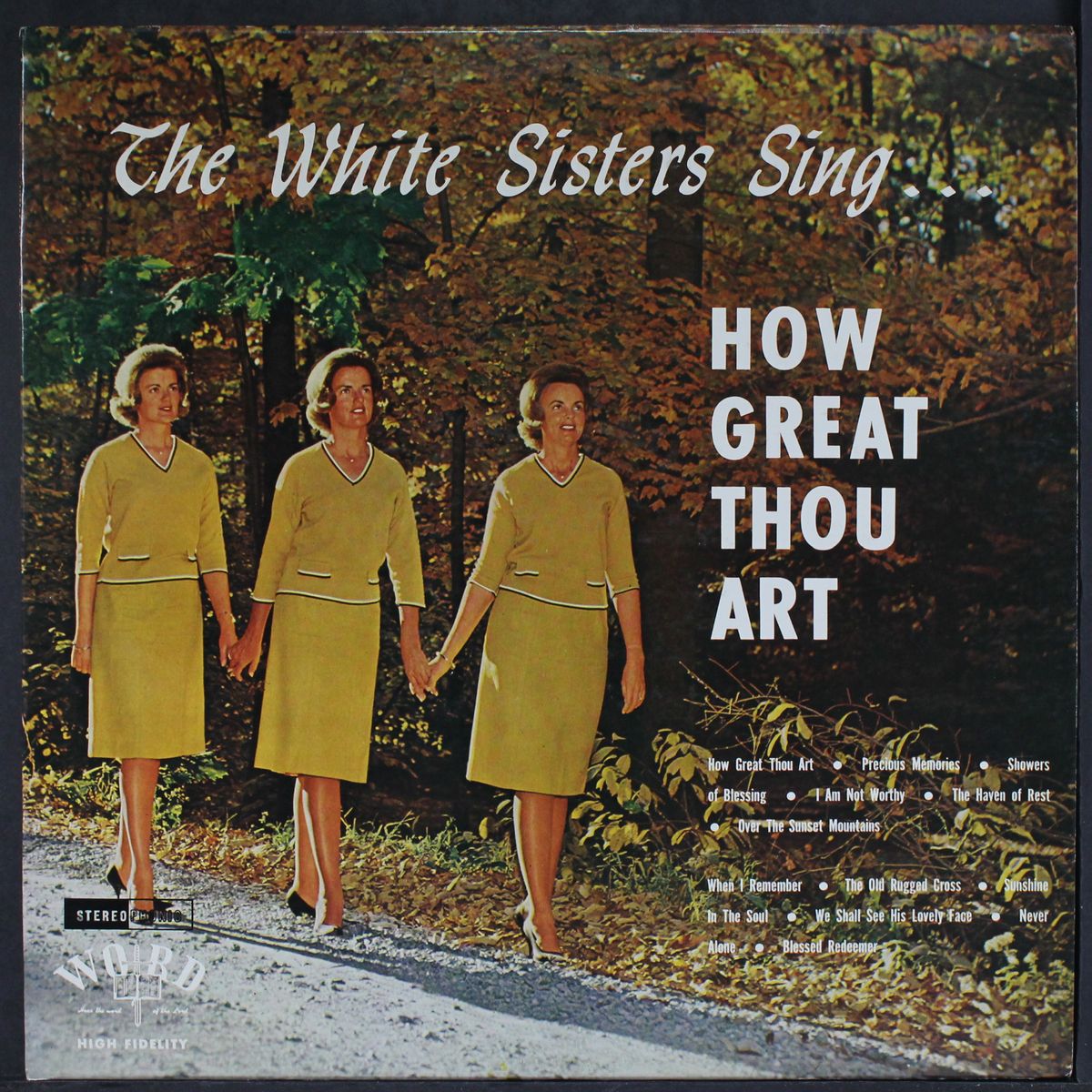 how great thou art by WHITE SISTERS