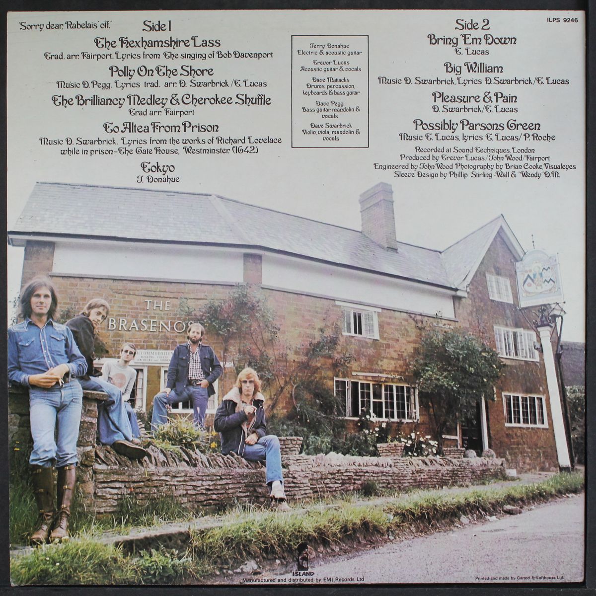 nine by FAIRPORT CONVENTION