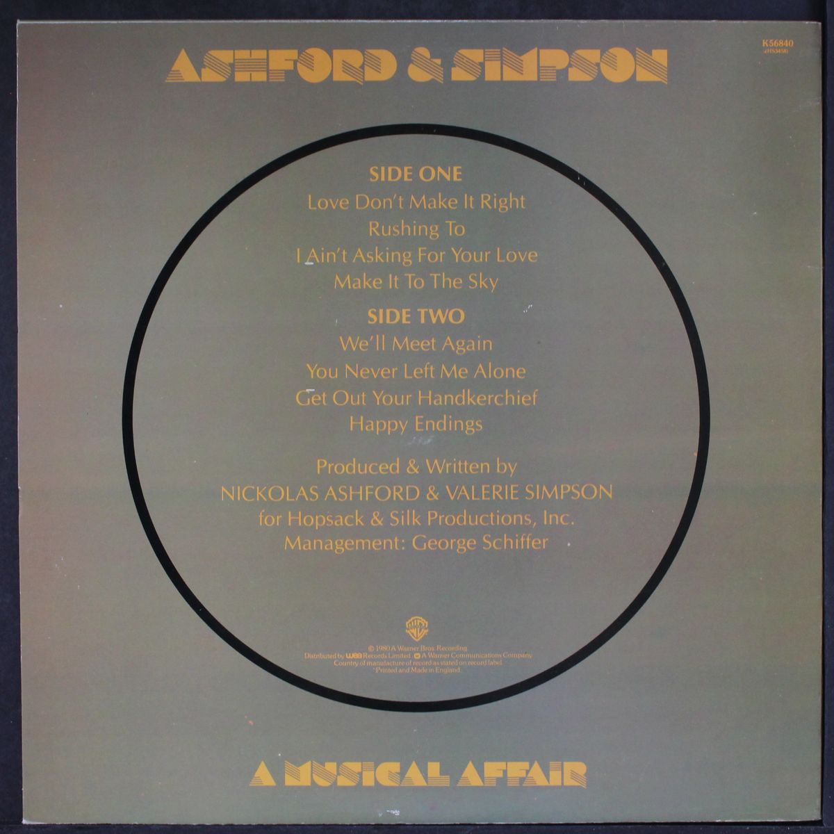 a musical affair by ASHFORD & SIMPSON
