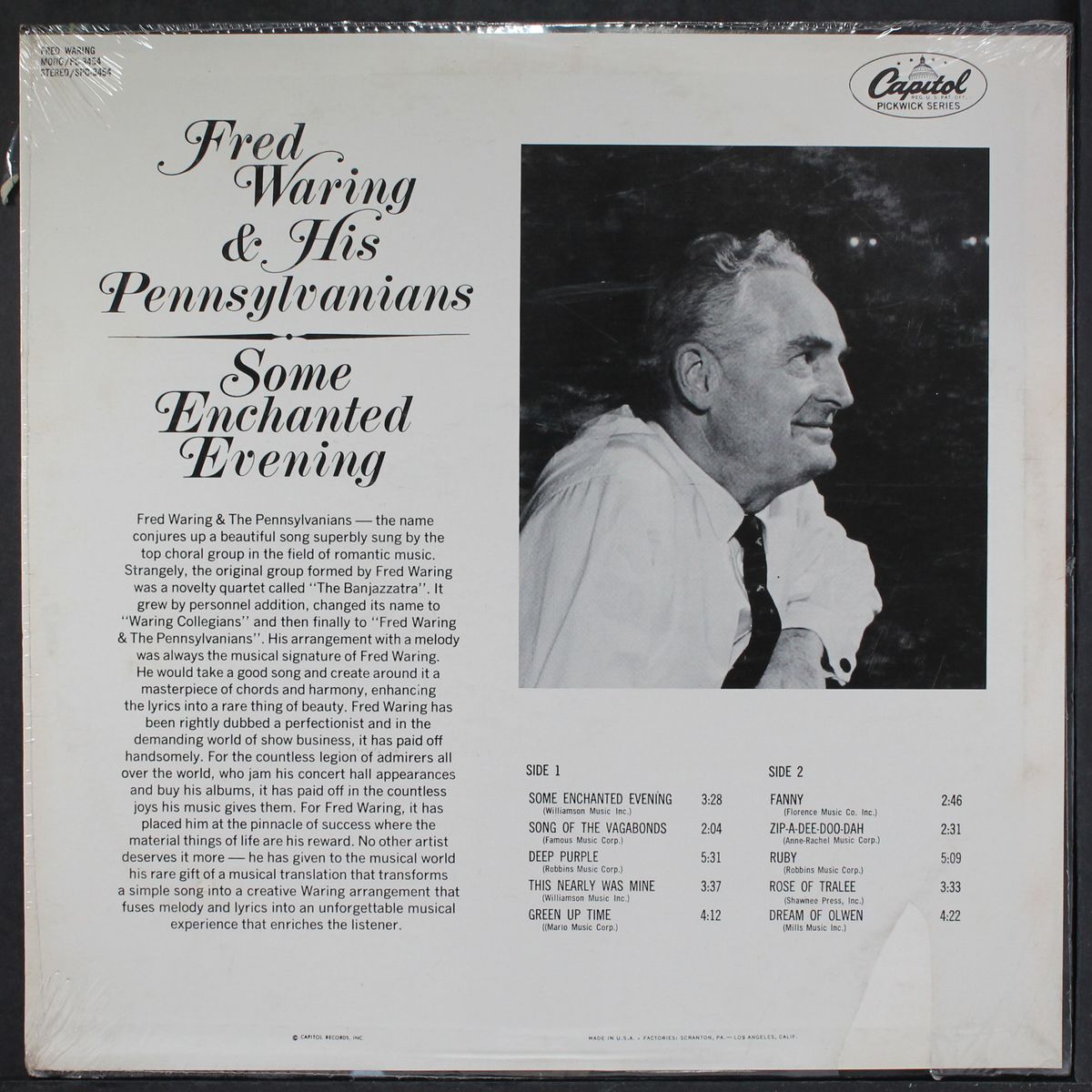 some enchanted evening by FRED WARING