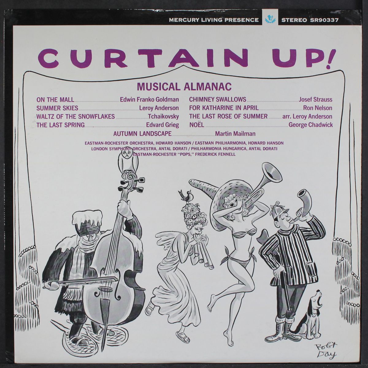 curtain up! musical almanac by VARIOUS