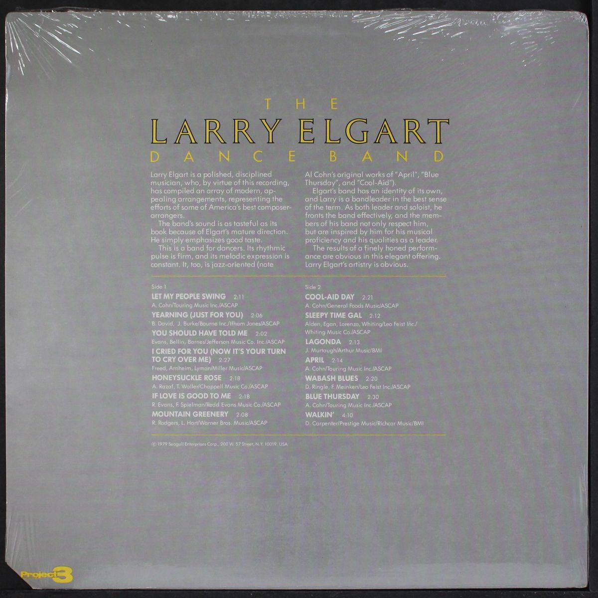the larry elgart dance band by LARRY ELGART