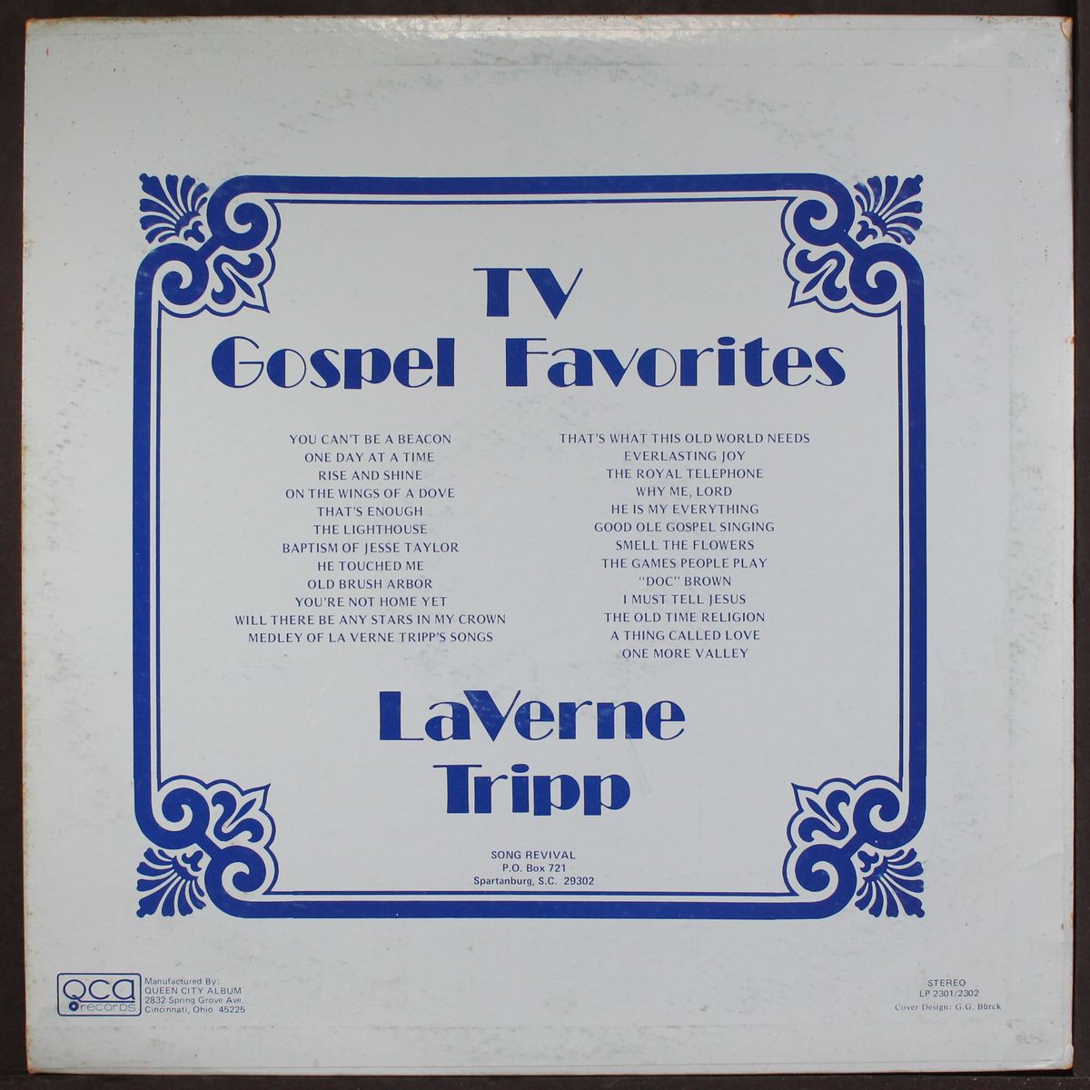 tv gospel favorites by LAVERNE TRIPP