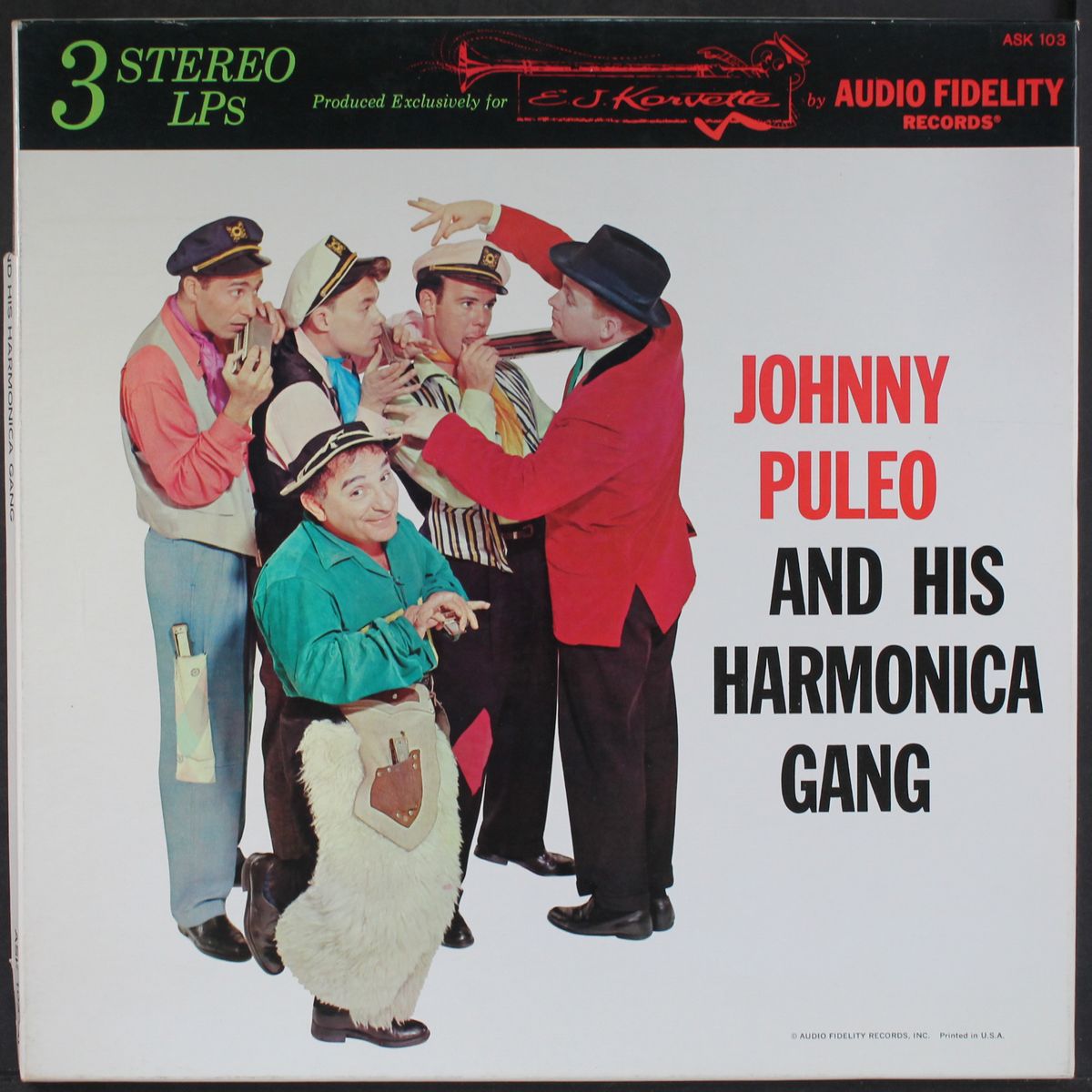 and his harmonica gang by JOHNNY PULEO