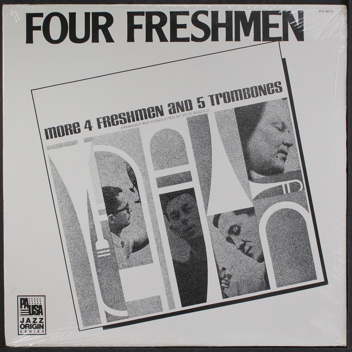 more 4 freshmen and 5 trombones by FOUR FRESHMEN