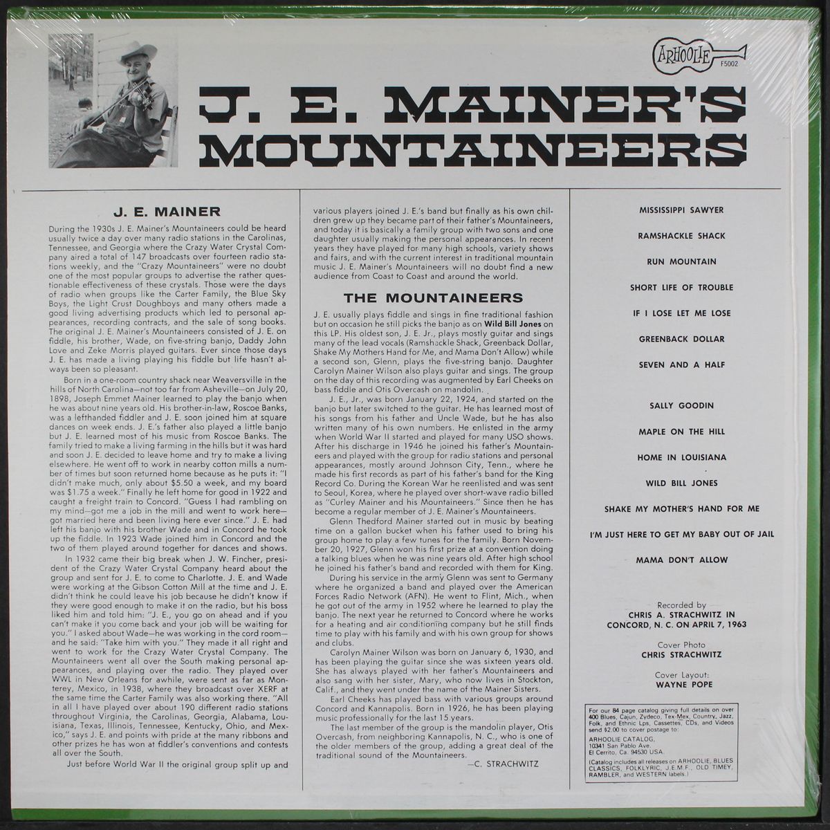 the legendary family by J. E. MAINER