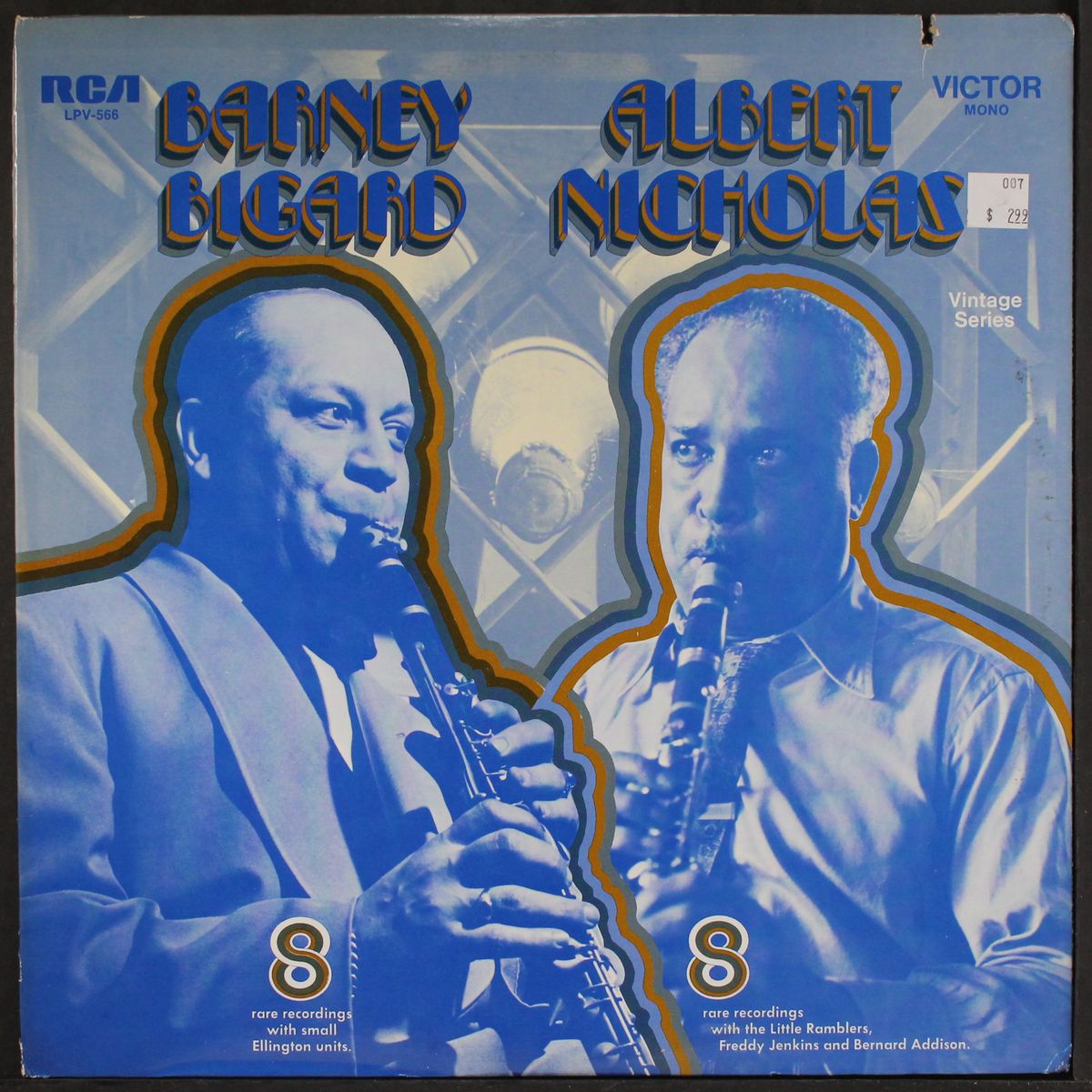 barney bigard & albert nicholas by BARNEY BIGARD & ALBERT NICHOLAS