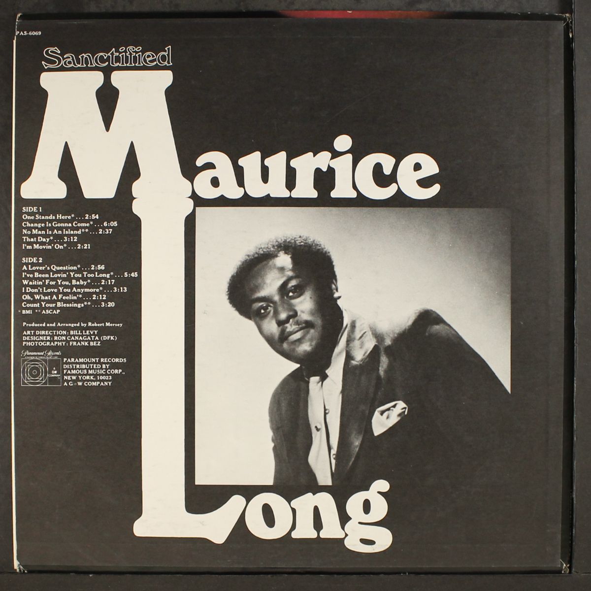 sanctified by MAURICE LONG