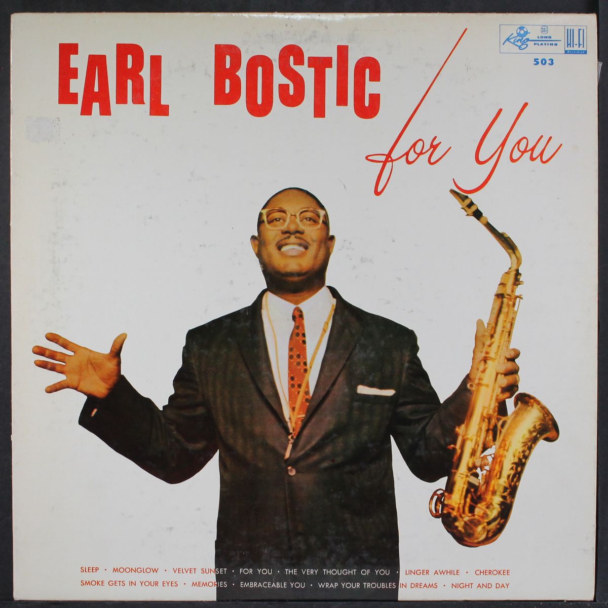 for you by EARL BOSTIC