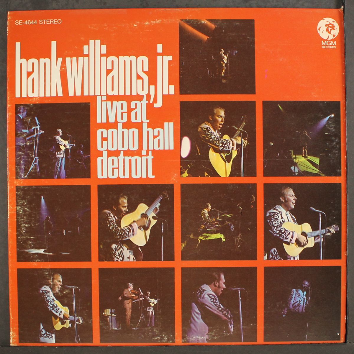 live at cobo hall by HANK WILLIAMS, JR.