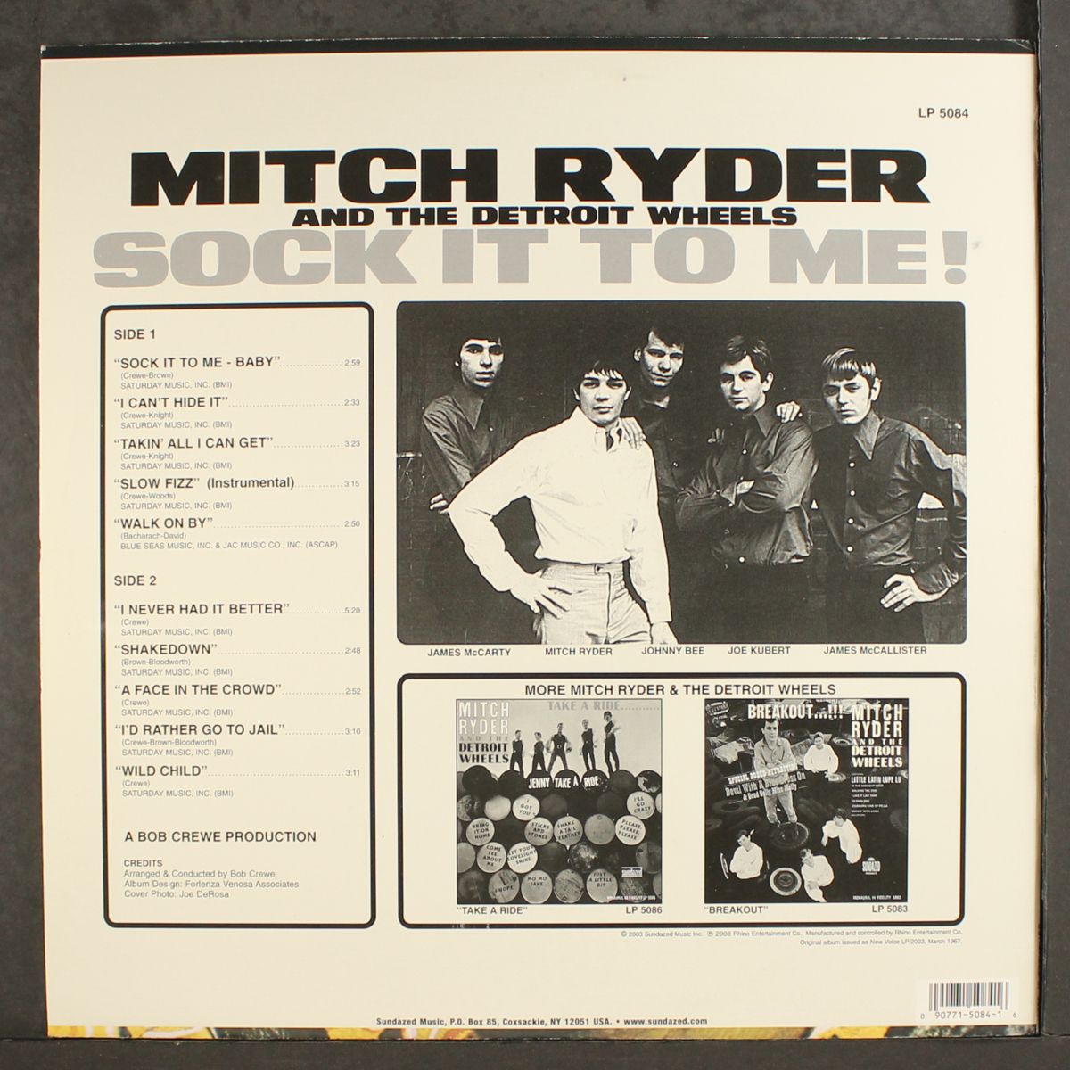 sock it to me! by MITCH RYDER & DETROIT WHEELS