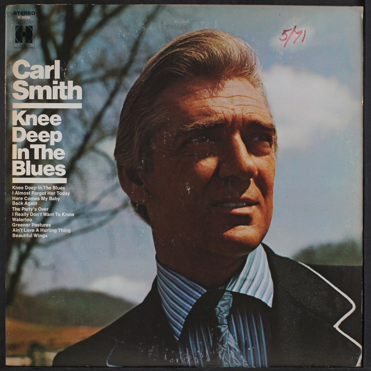 knee deep in the blues by CARL SMITH