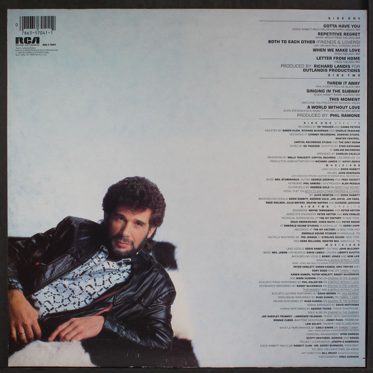 rabbitt trax by EDDIE RABBITT