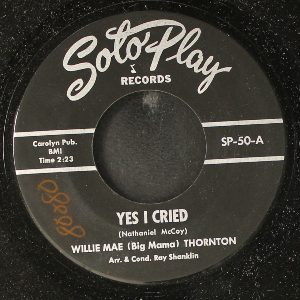 yes i cried / mercy by WILLIE MAE THORNTON