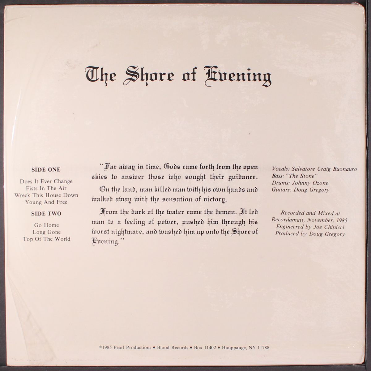 the shore of evening by SHORE OF EVENING