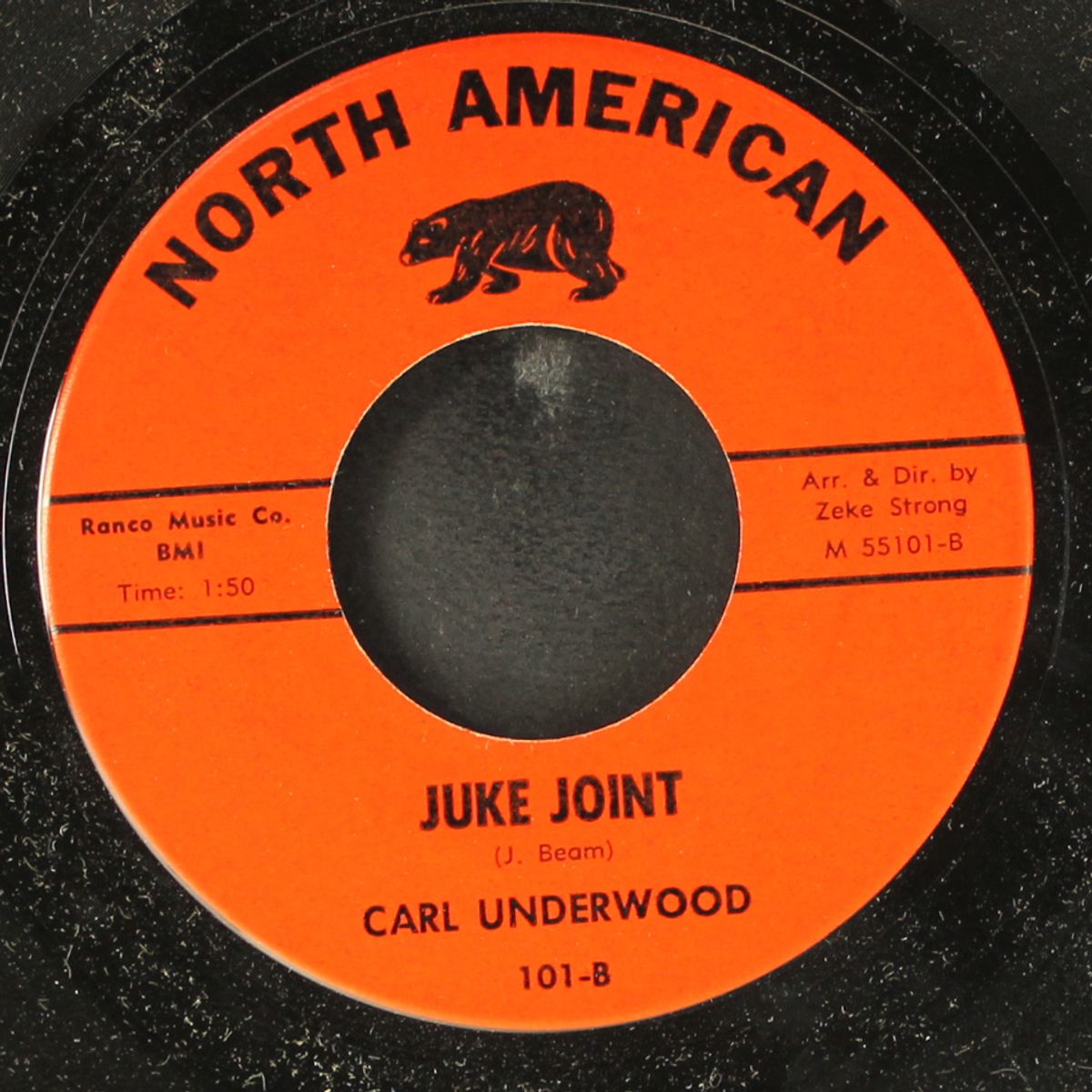 the hurt is on / juke joint by CARL UNDERWOOD