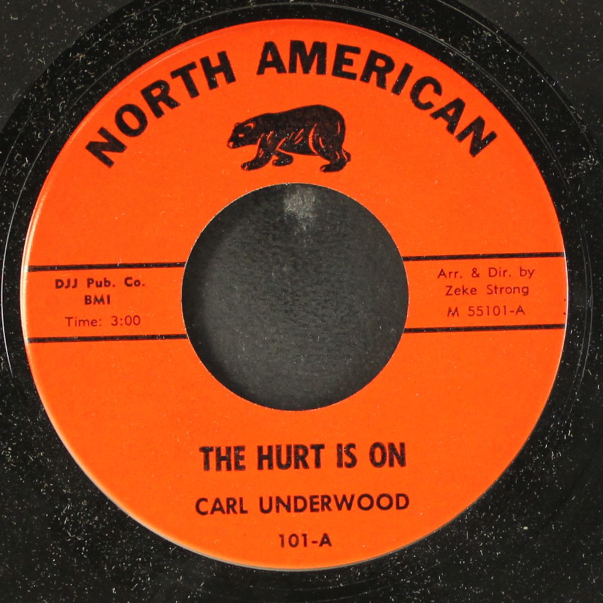 the hurt is on / juke joint by CARL UNDERWOOD