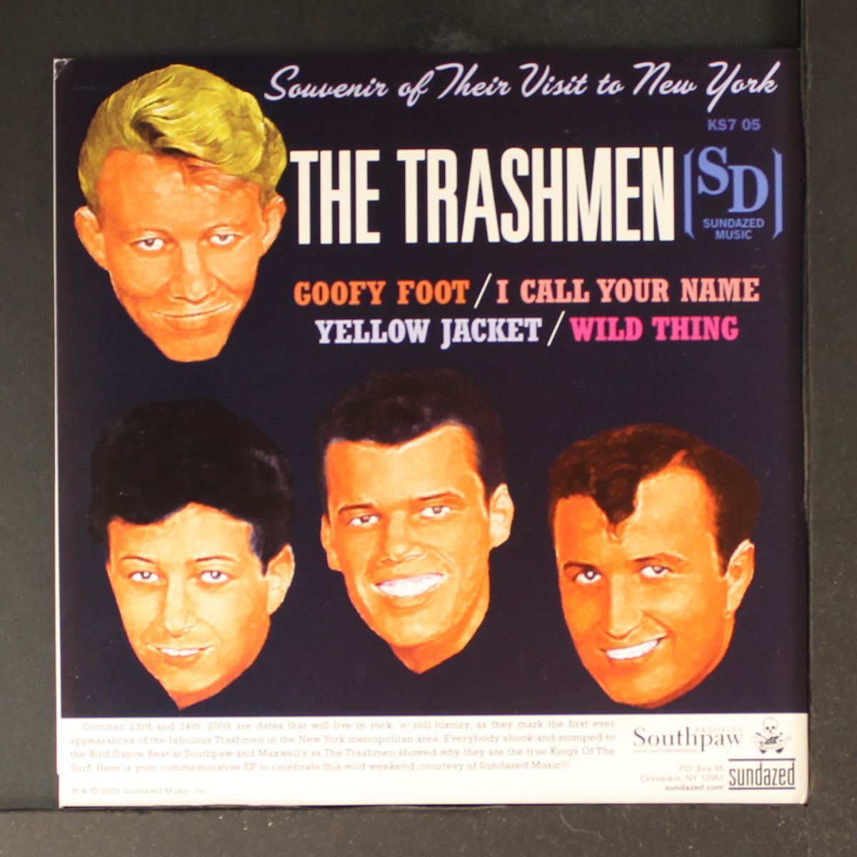 souvenir of their visit to new york by TRASHMEN