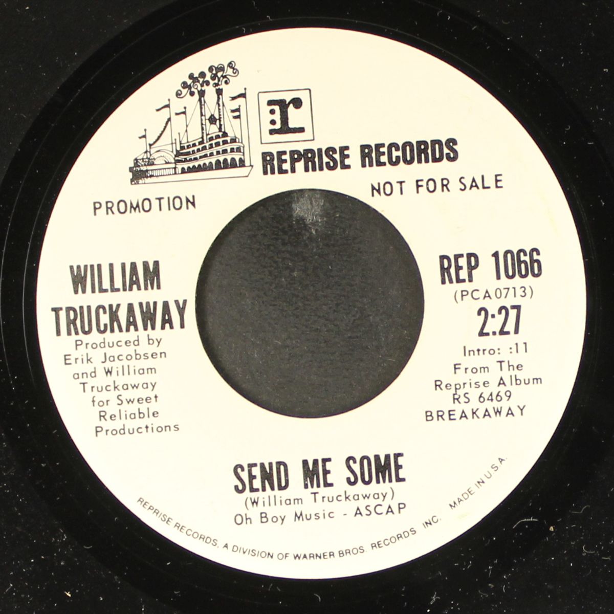 be the one / send me some by WILLIAM TRUCKAWAY