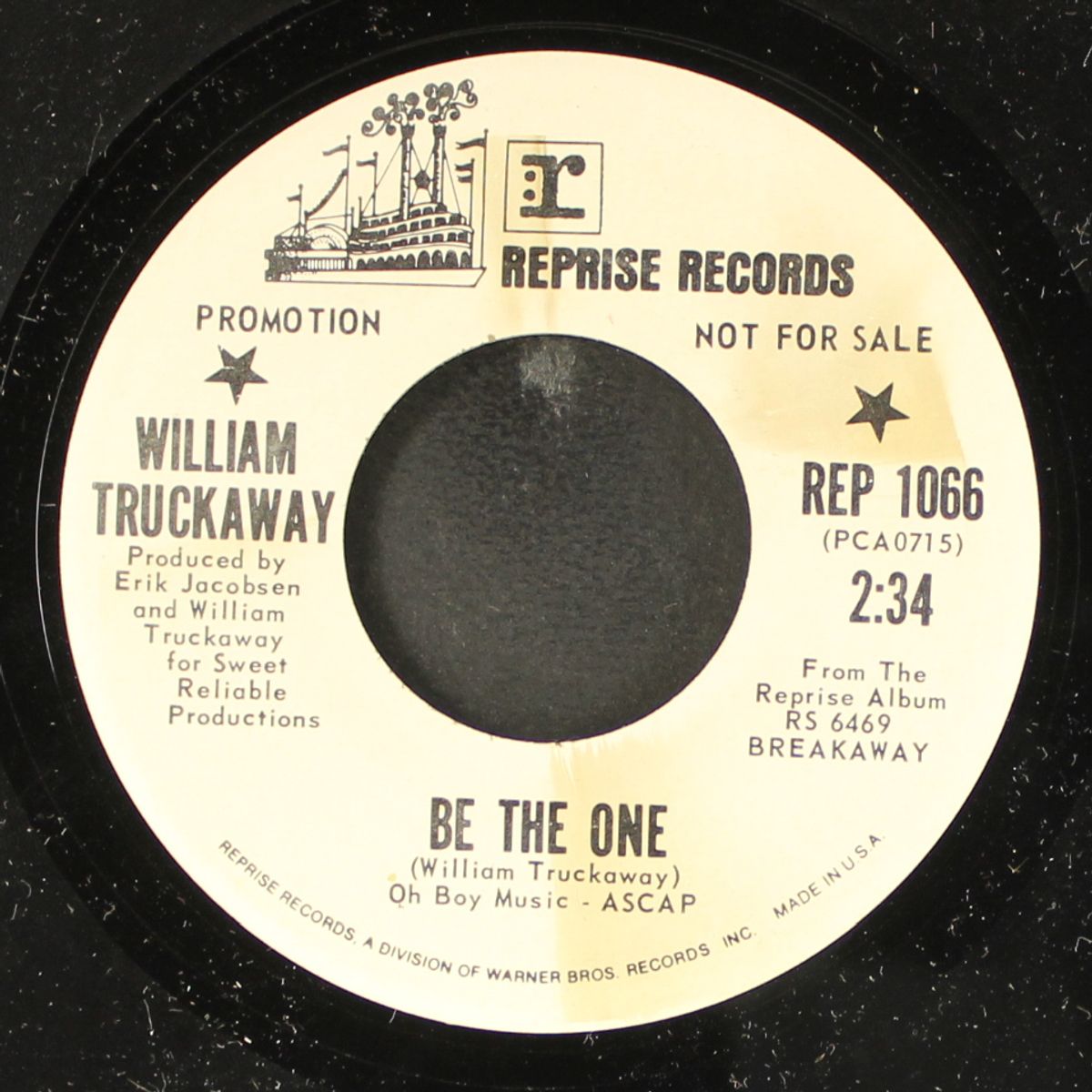 be the one / send me some by WILLIAM TRUCKAWAY