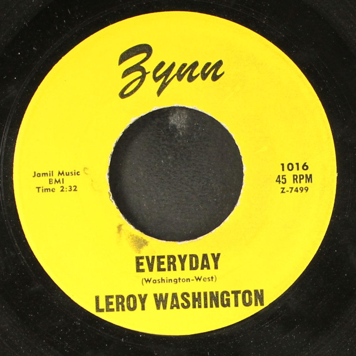 this little girl of mine / everyday by LEROY WASHINGTON