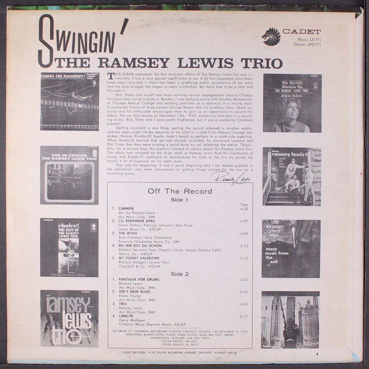 swingin' by RAMSEY LEWIS