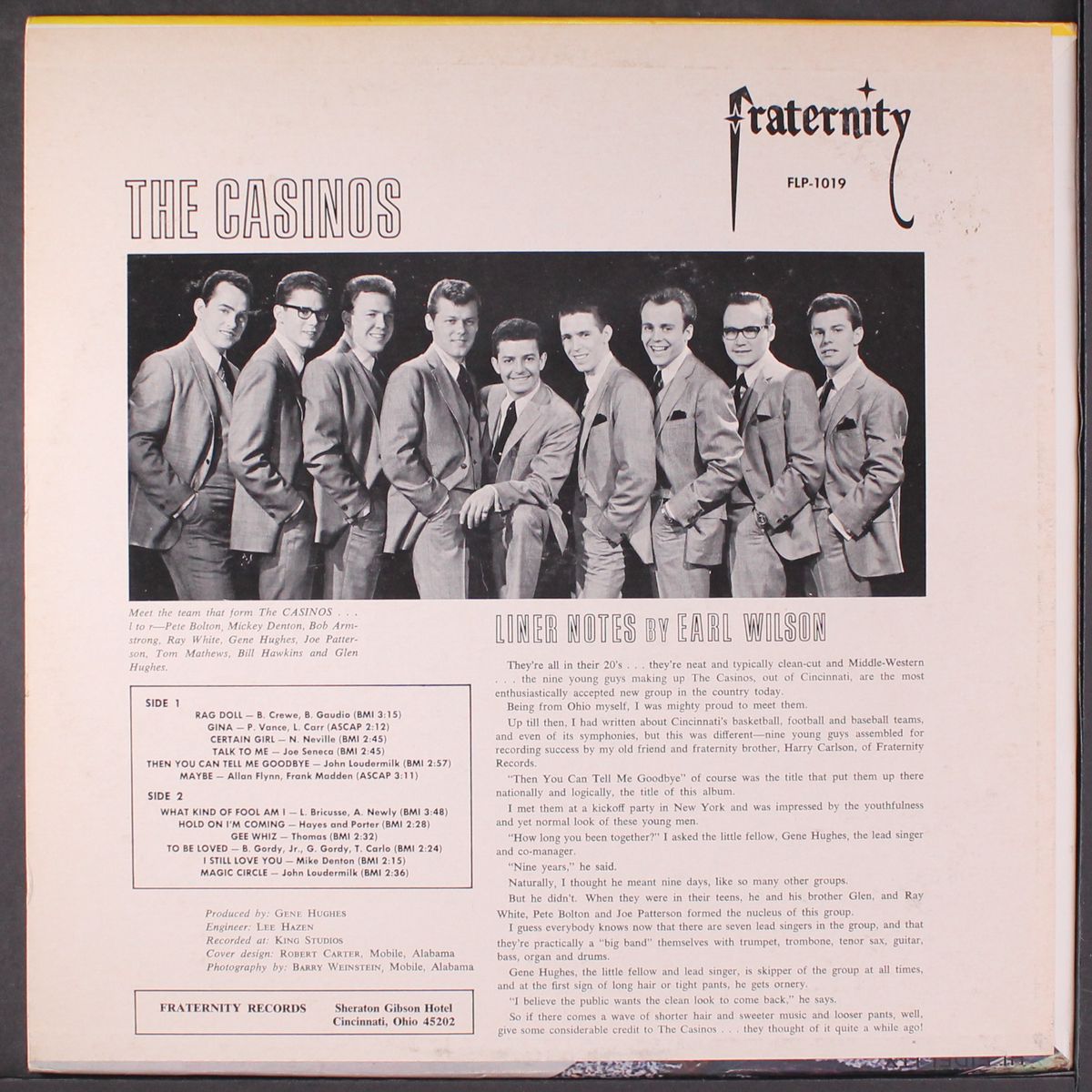 then you can tell me goodbye by CASINOS