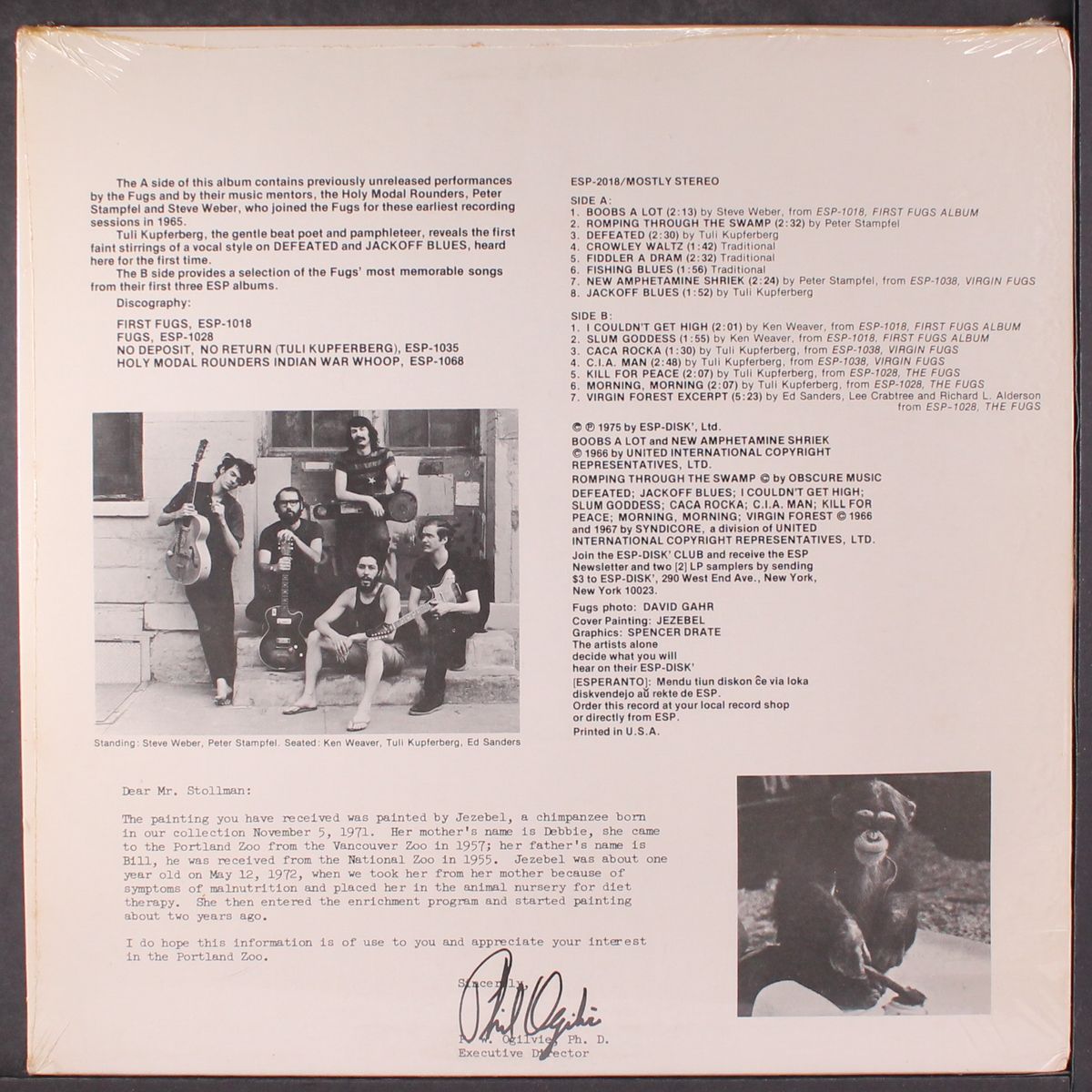 fugs 4, rounders score by FUGS