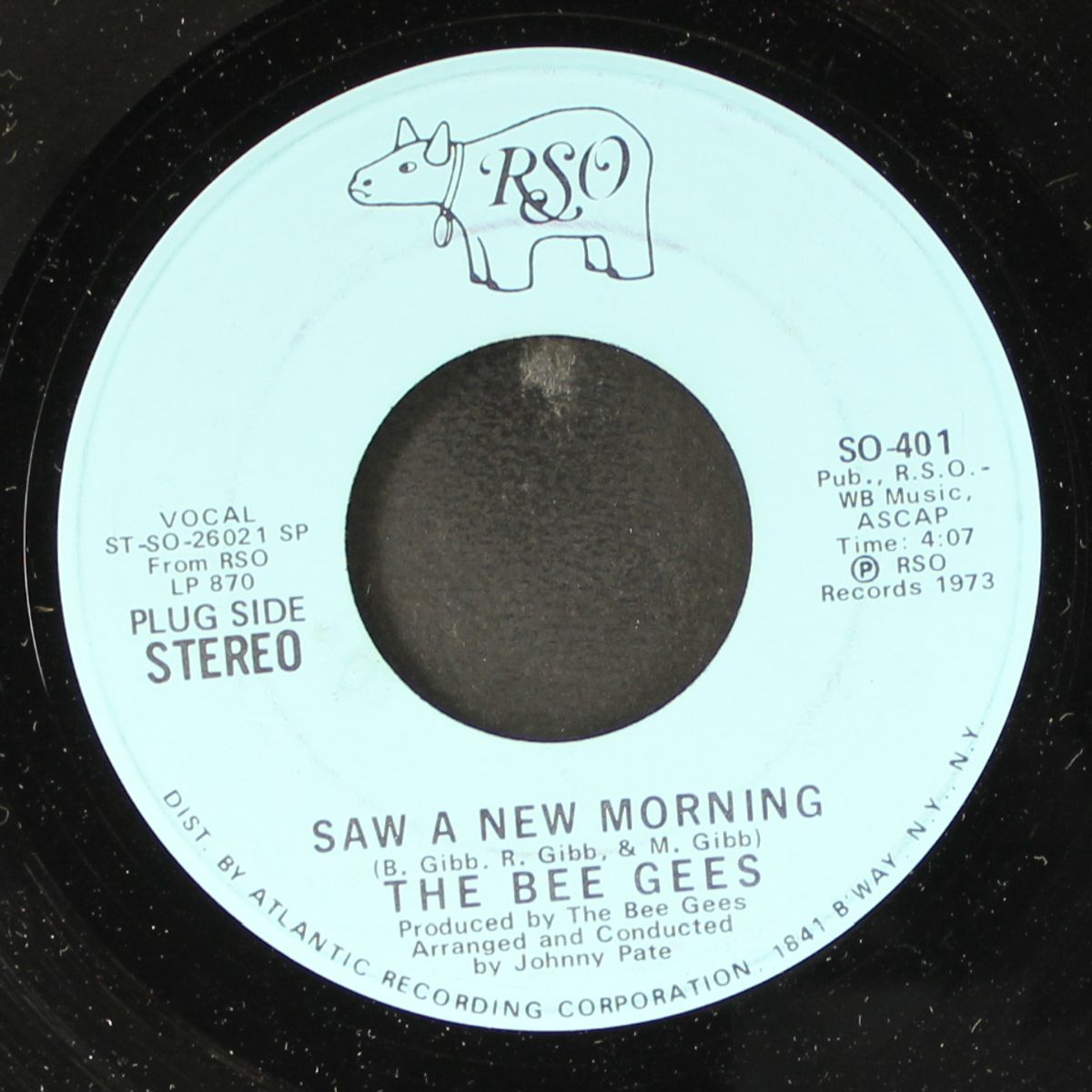 saw a new morning by BEE GEES
