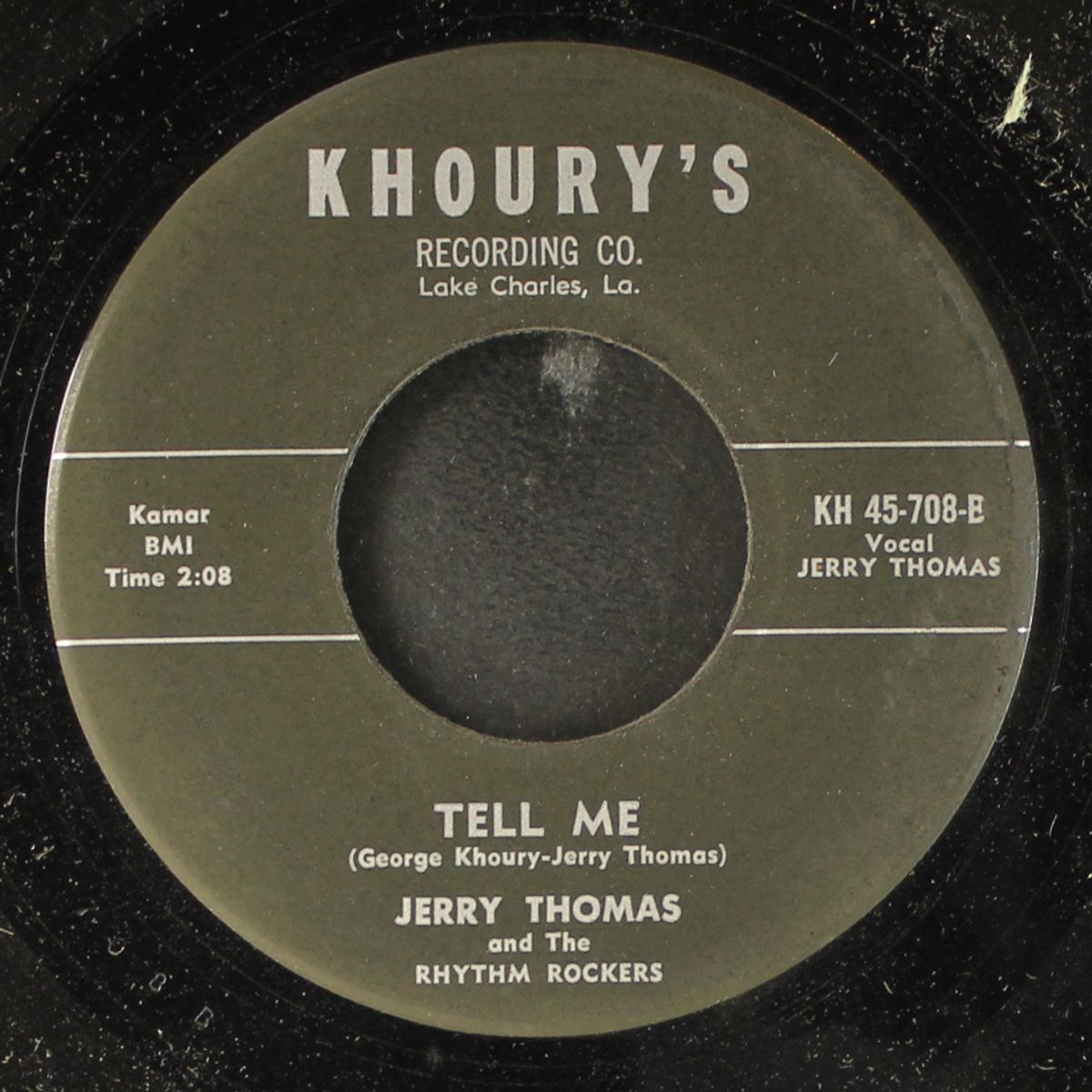 baby please / tell me by JERRY THOMAS & RHYTHM ROCKERS