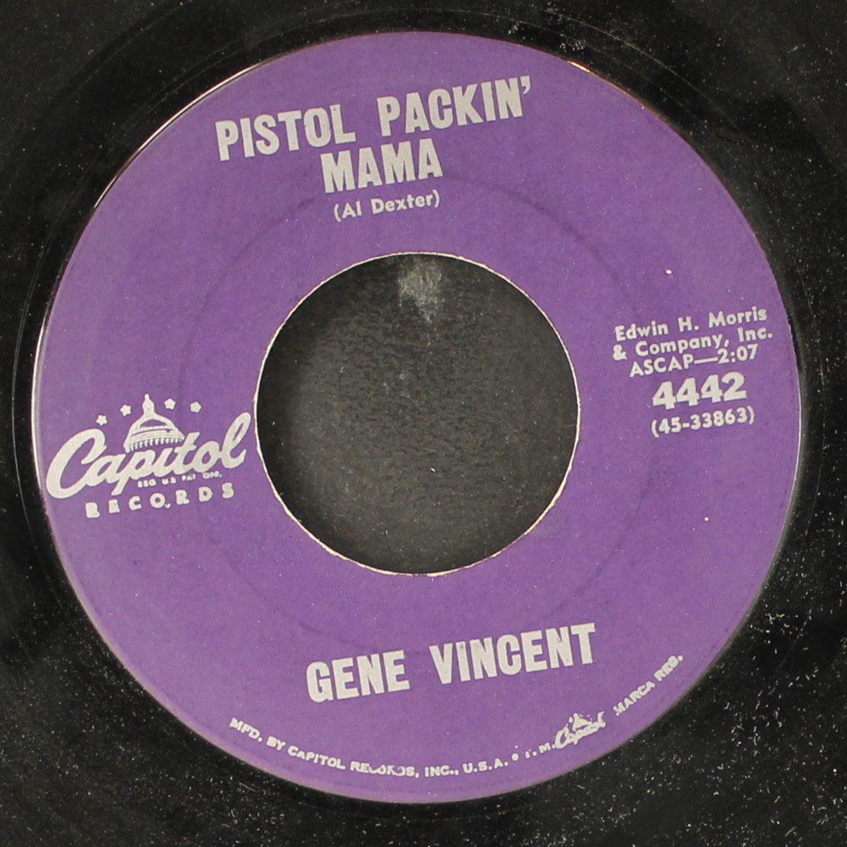 anna annabelle / pistol packin' mama by GENE VINCENT