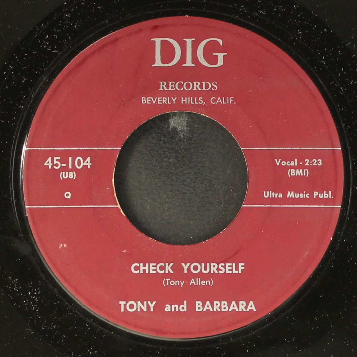 it hurts me so / check yourself by TONY ALLEN
