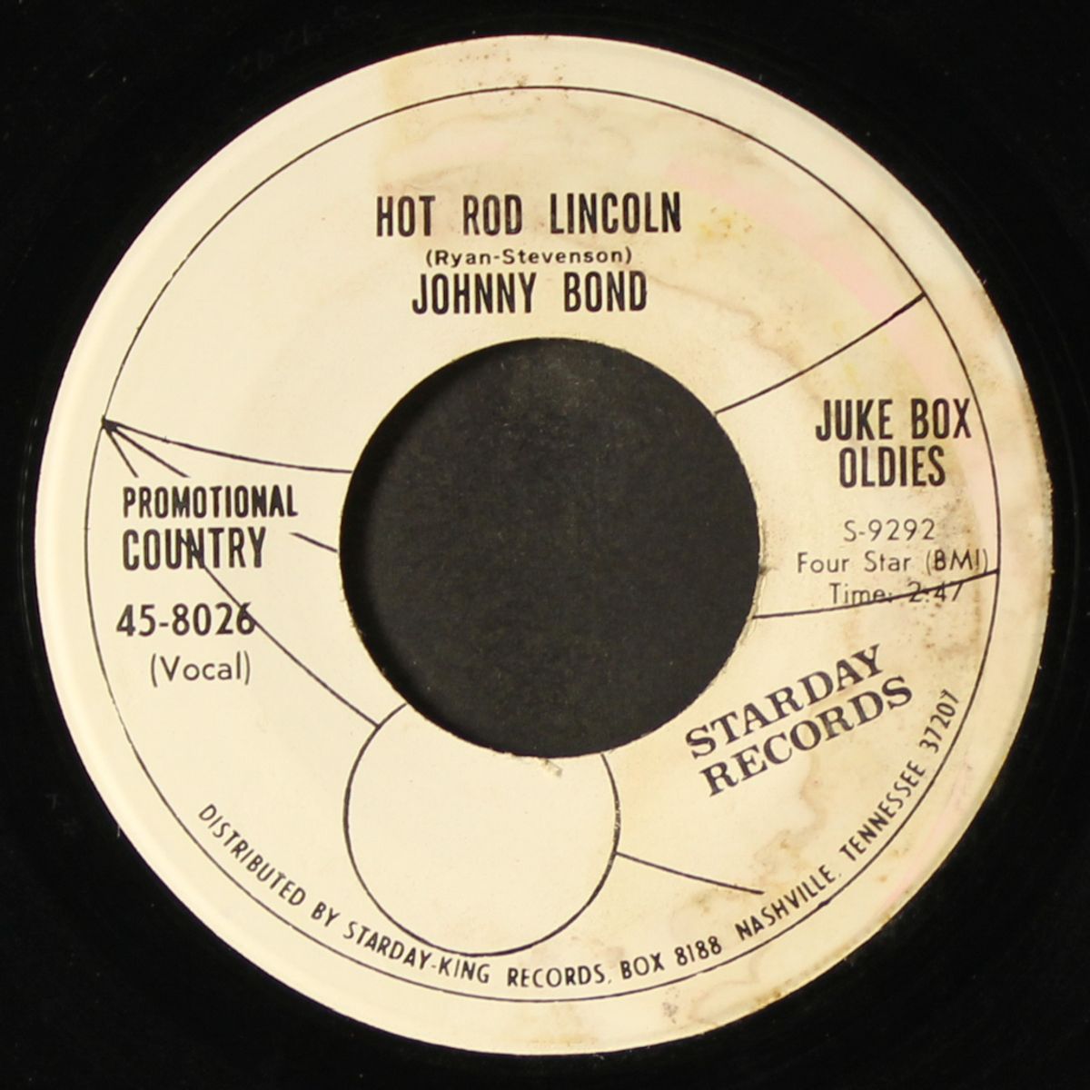hot rod lincoln / 10 little bottles by JOHNNY BOND