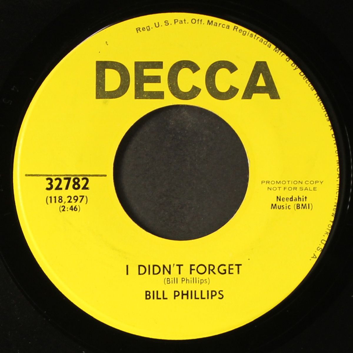 big rock candy mountain / i didn't forget by BILL PHILLIPS