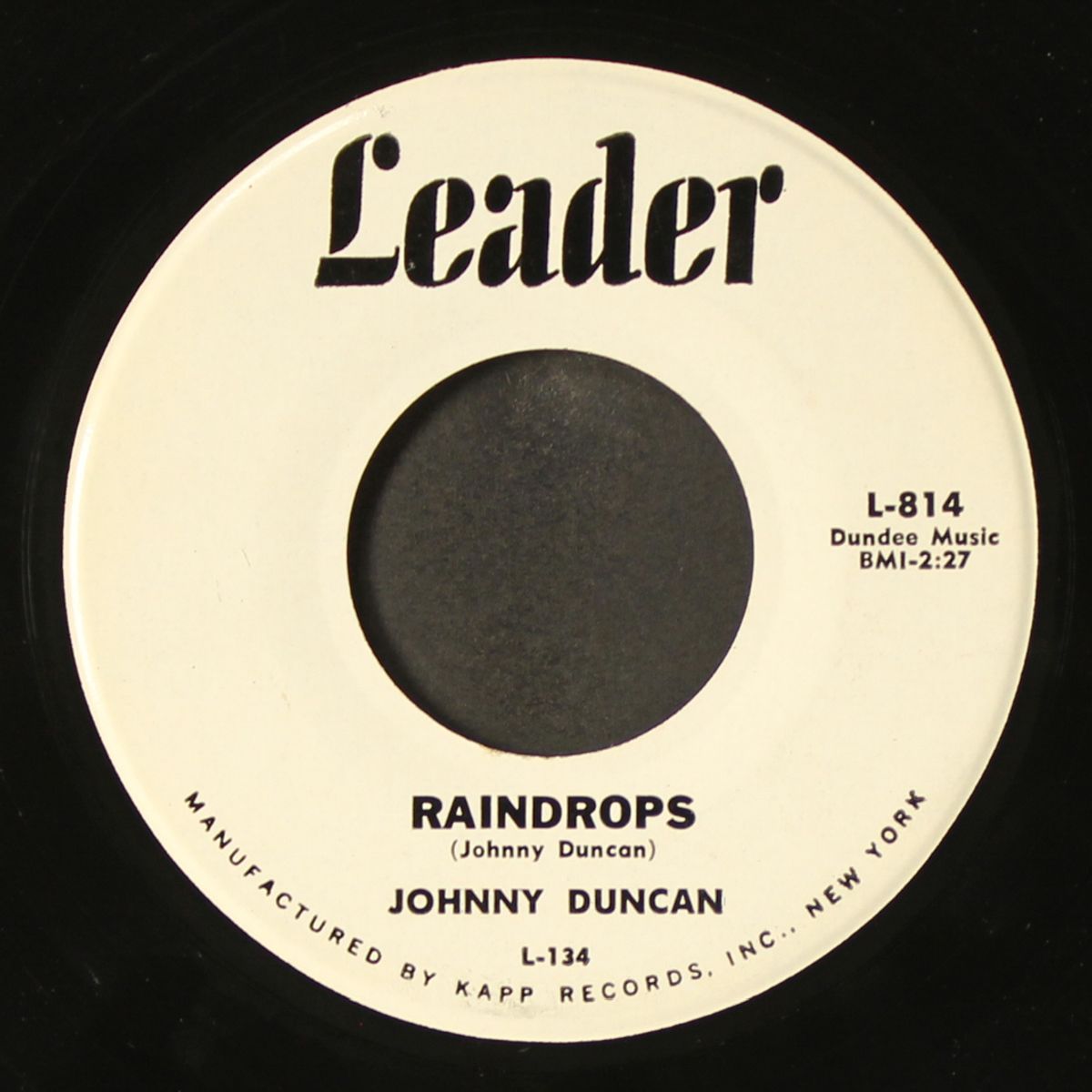 wheels / raindrops by JOHNNY DUNCAN