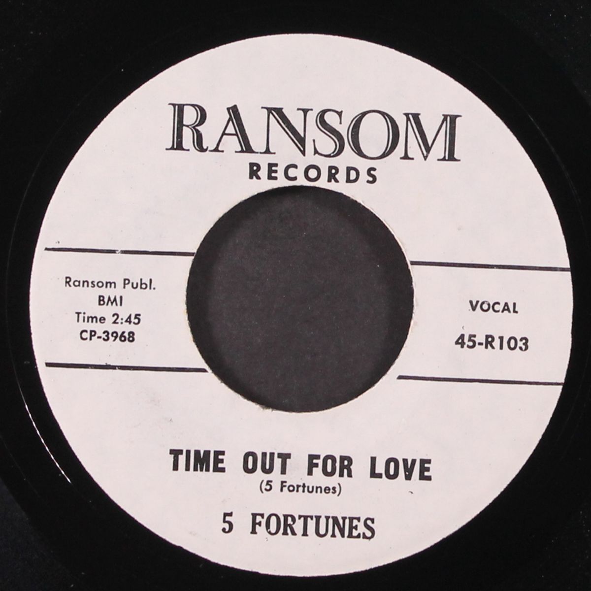 you are my love / time out for love by 5 FORTUNES