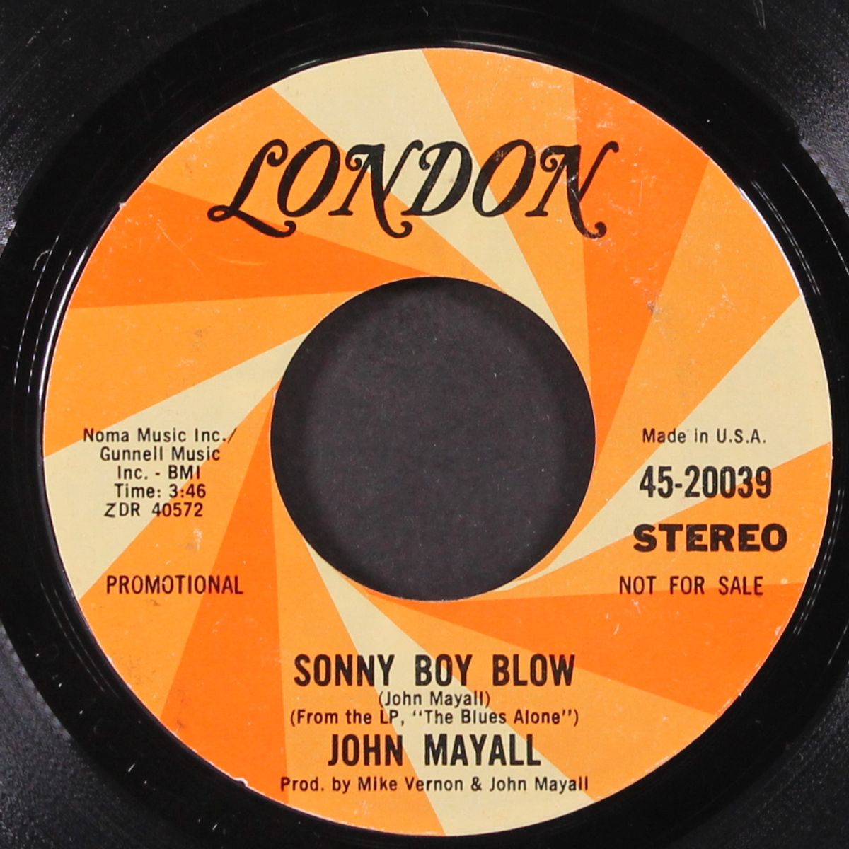 broken wings / sonny boy blow by JOHN MAYALL