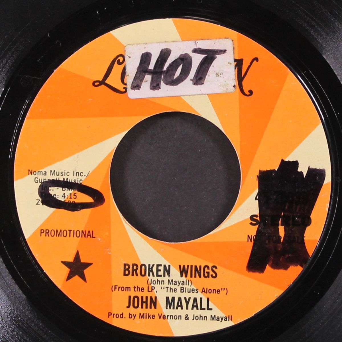 broken wings / sonny boy blow by JOHN MAYALL
