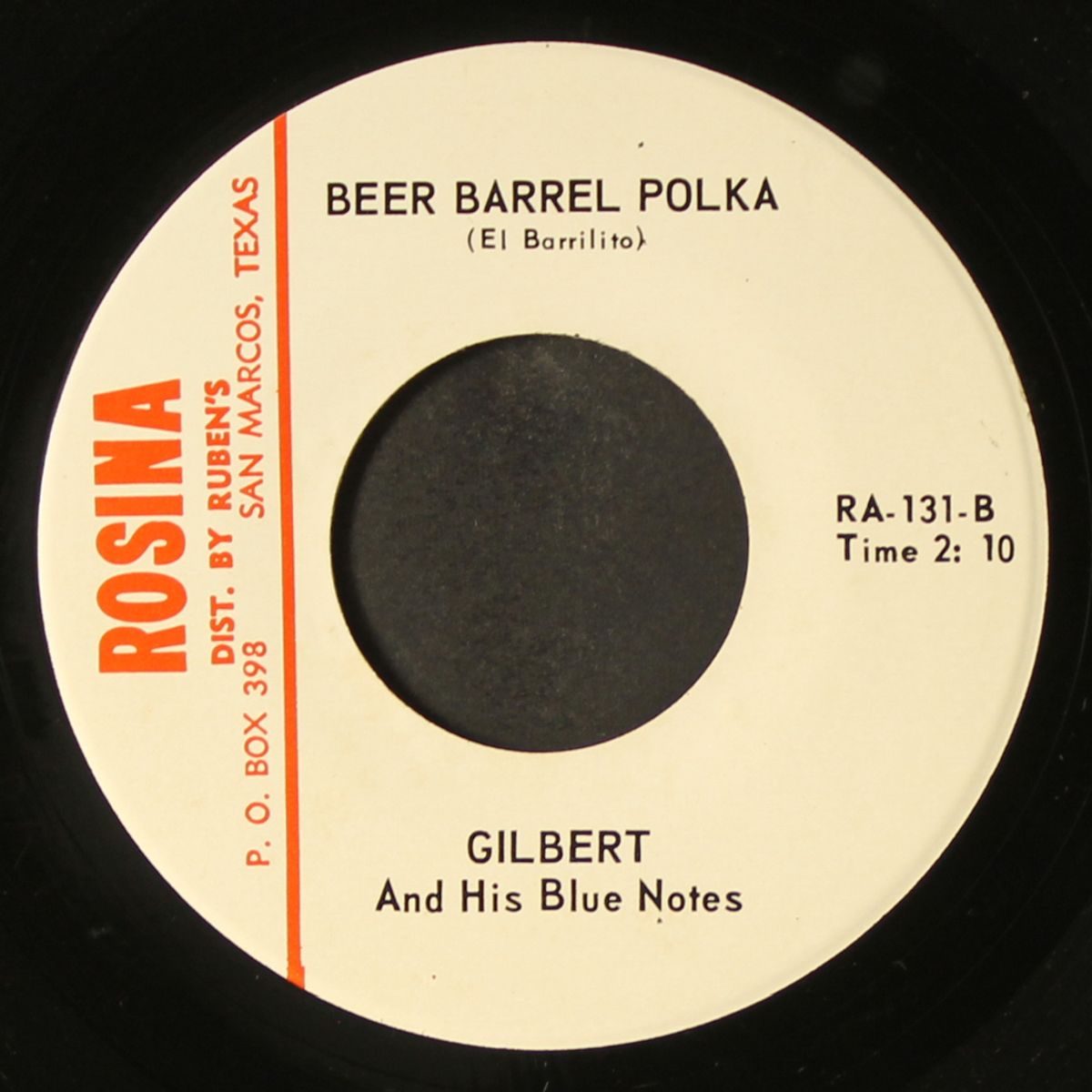 out of sight / beer barrel polka by GILBERT & HIS BLUE NOTES