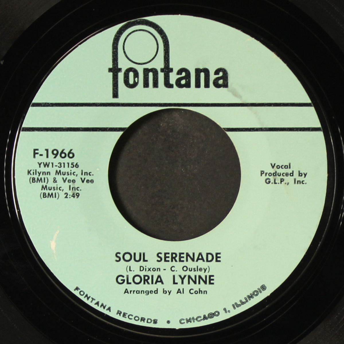 soul serenade / be anything by GLORIA LYNNE