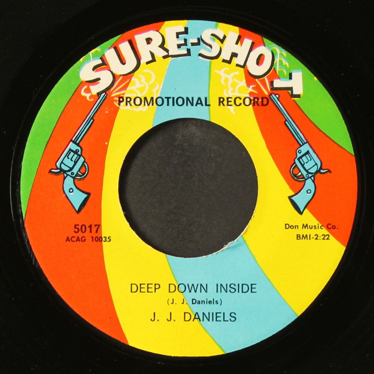 mr. lonesome / deep down inside by J.J. DANIELS