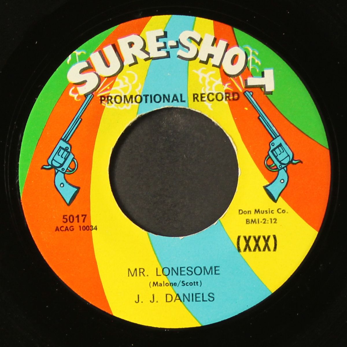 mr. lonesome / deep down inside by J.J. DANIELS