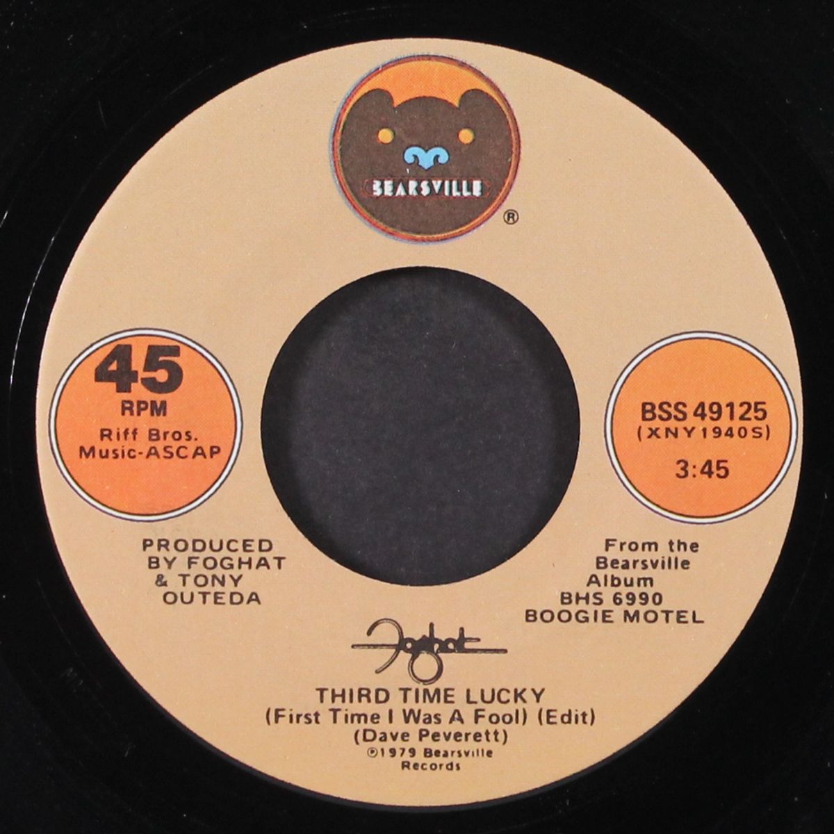 third time lucky / love in motion by FOGHAT