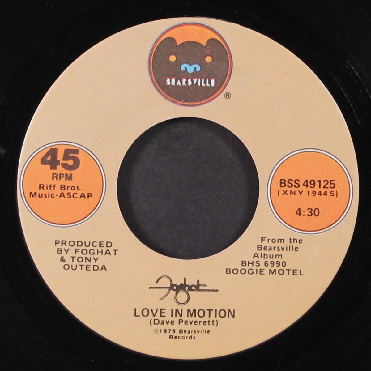 third time lucky / love in motion by FOGHAT