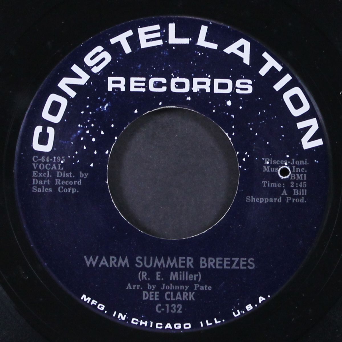 heartbreak / warm summer breezes by DEE CLARK